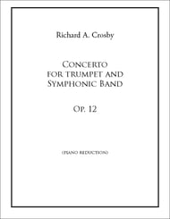 Concerto for Trumpet and Symphonic Band, Op. 12 P.O.D. cover Thumbnail